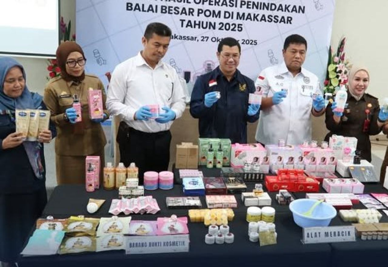 Konpers penindakan kosmetik ilegal
