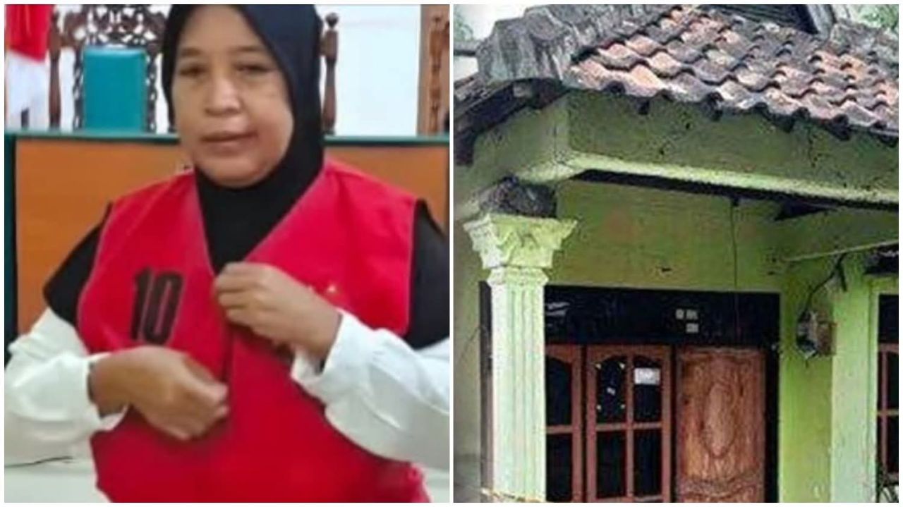 Fauziah Priati Ningsih dan rumah kontrakannya