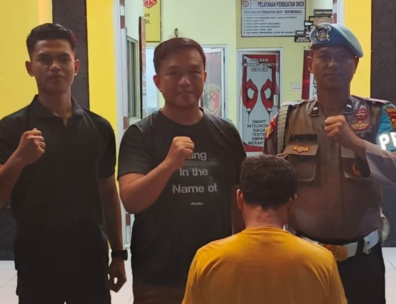 Pelaku KDRT ditangkap Polsek Simpang Teritip