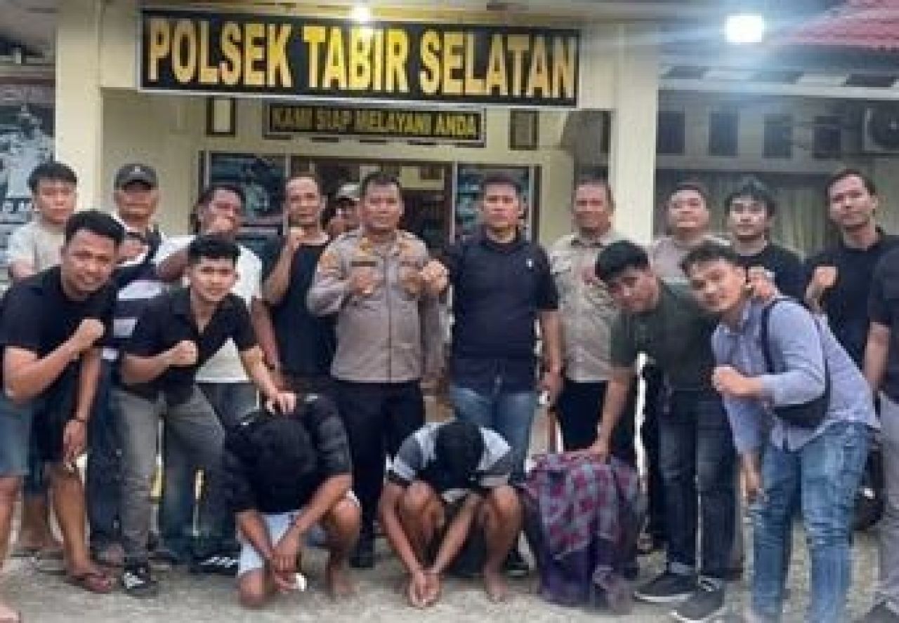 Penangkapan terhadap 3 orang perampok