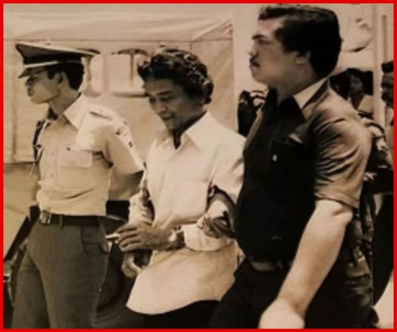 Kusni Kasdut sebelum diekskusi