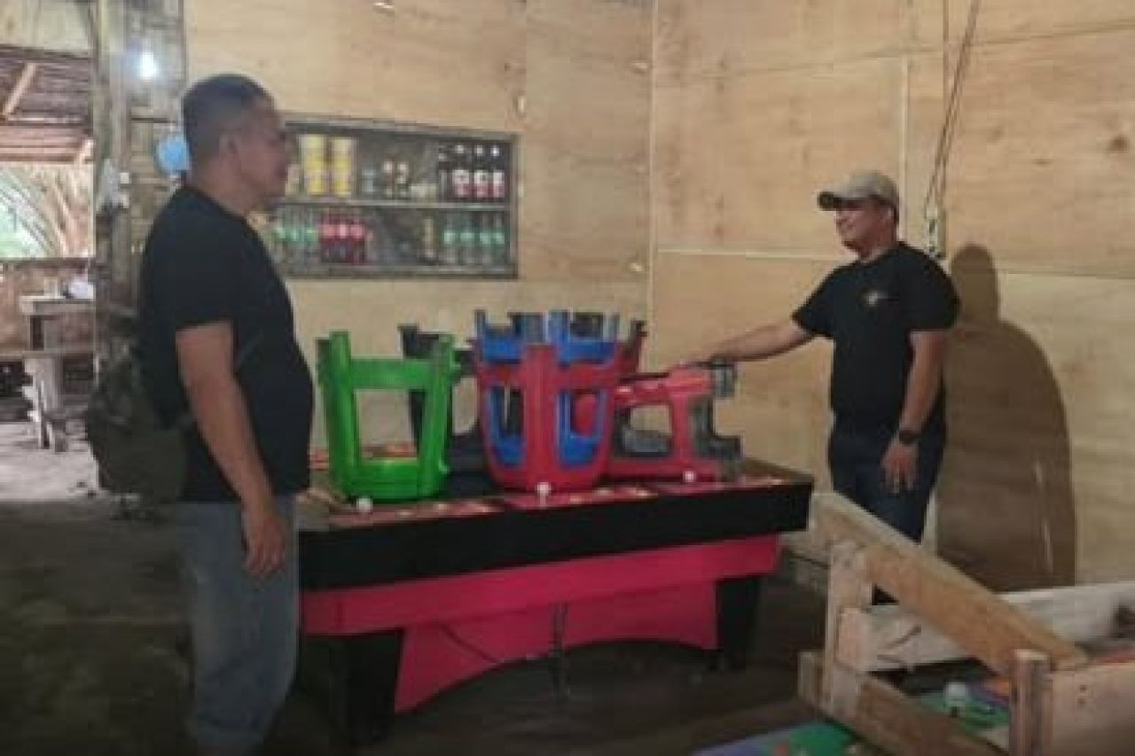 Unit Reskrim Polsek Pulau Raja datangi lokasi perjudian