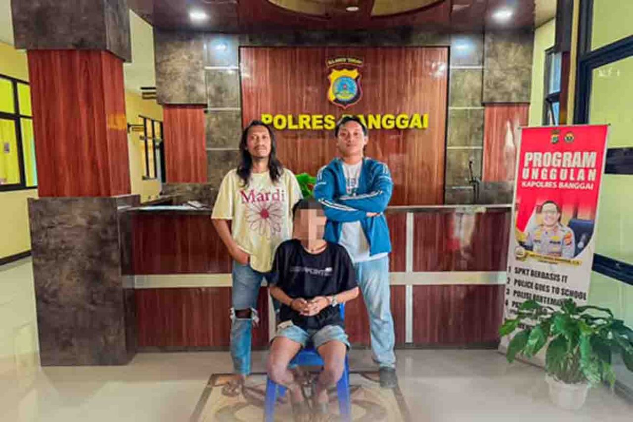 Pelaku berinisial DP