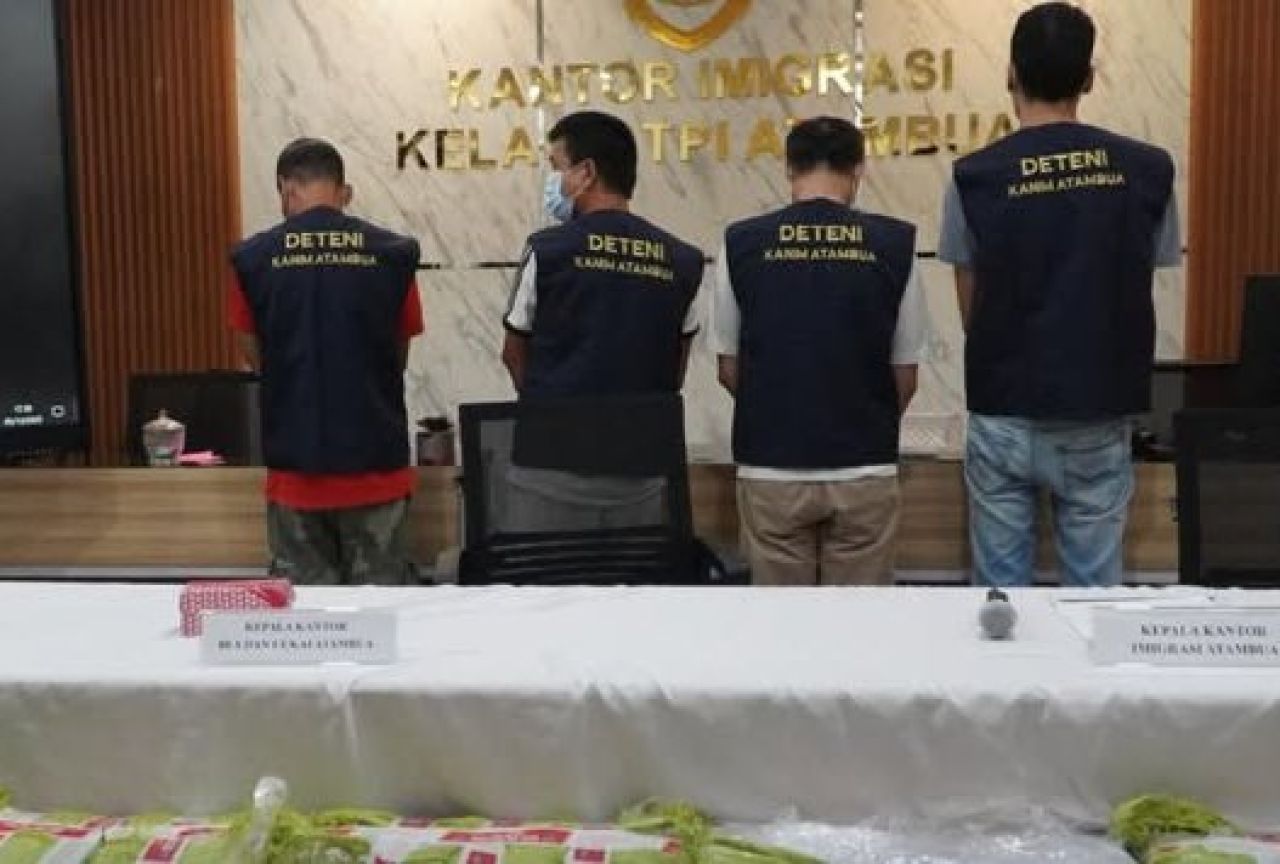 WNA pelaku peredaran rokok ilegal di Belu