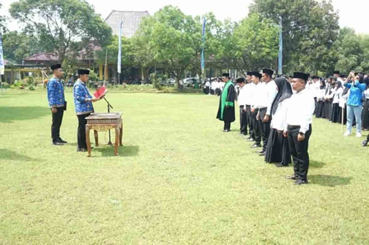 Pengukuhan anggota BPD oleh Bupati Bangkalan