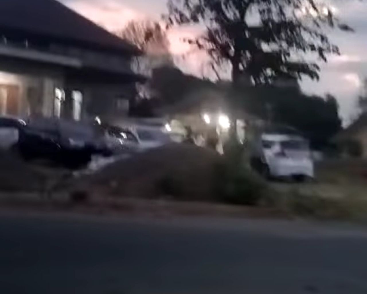 Lokasi pembacokan anggota Polda Jatim