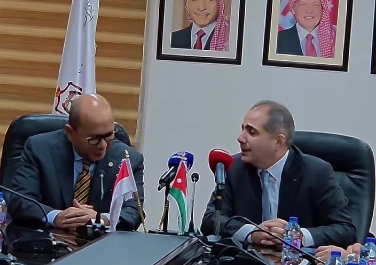 Rosan Roeslani dan perwakilan Jordan Investment Fund