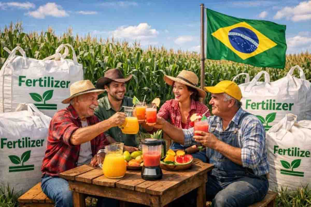 Impor pupuk Brazil
