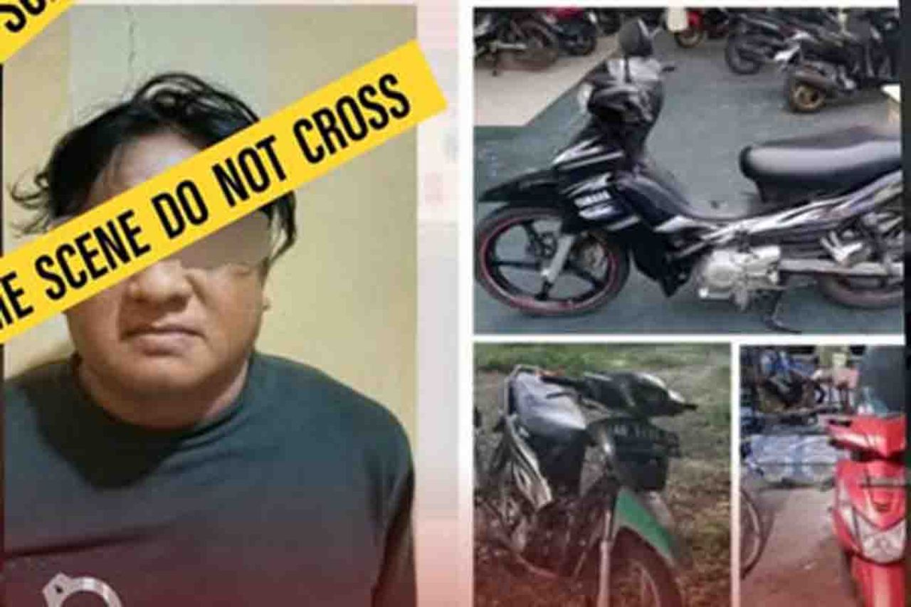 Marwanto dan motor curiannya