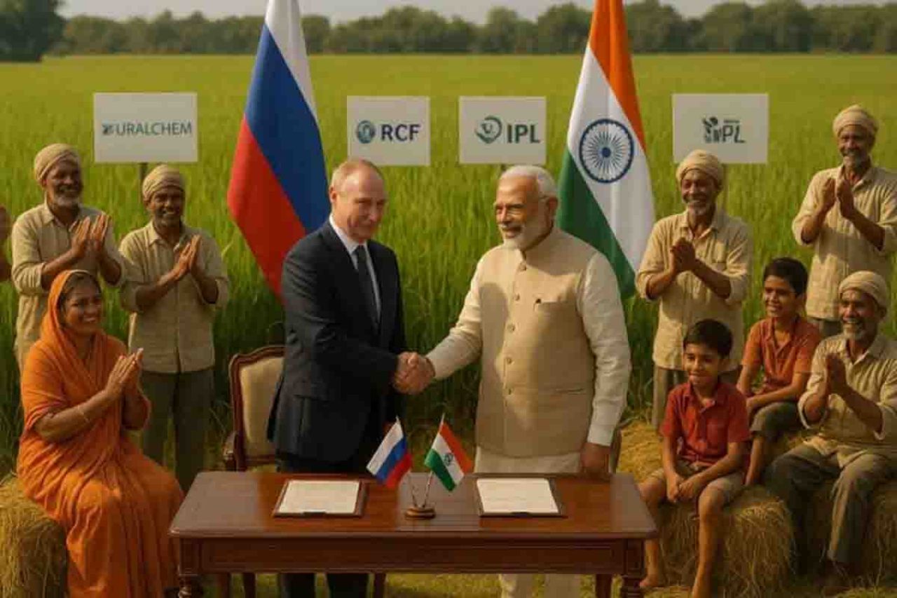 Kesepakatan India dan Rusian bangun pabrik Urea