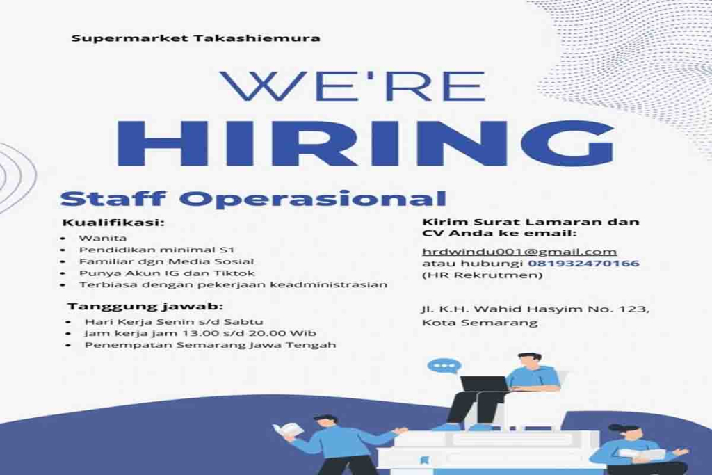 Lowongan Supermarket Takashiemura