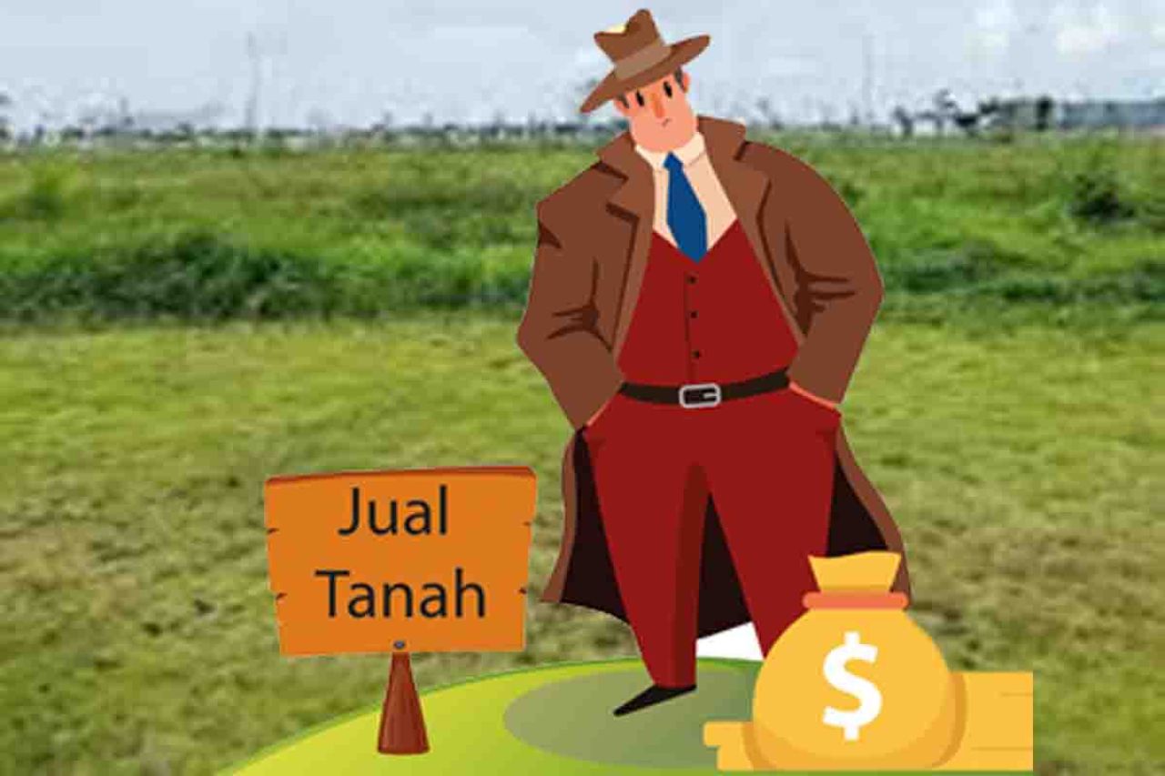 Jual beli tanah. (foto ilustrasi)