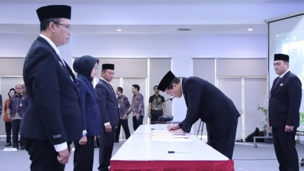 Pelantikan pejabat struktural Badan Karantina Indonesia