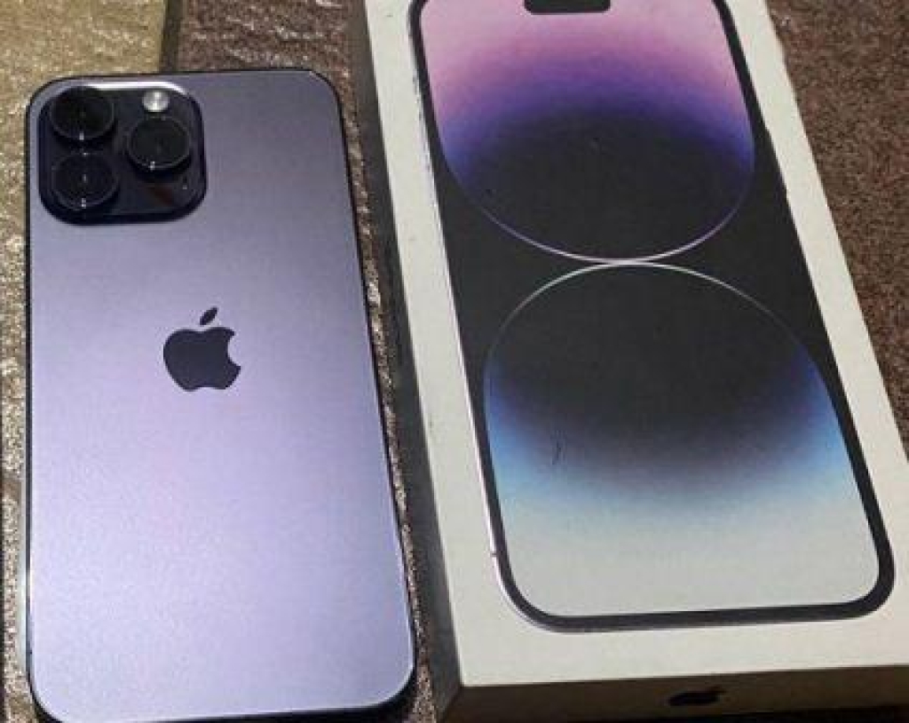 Iphone 14 Pro Max warna Purple 256 GB