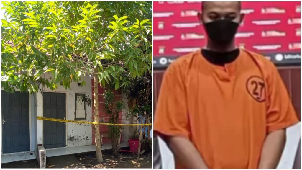 Tempat kos yang jadi lokasi pembunuhan.  Muchammad Khoirus Sholichin