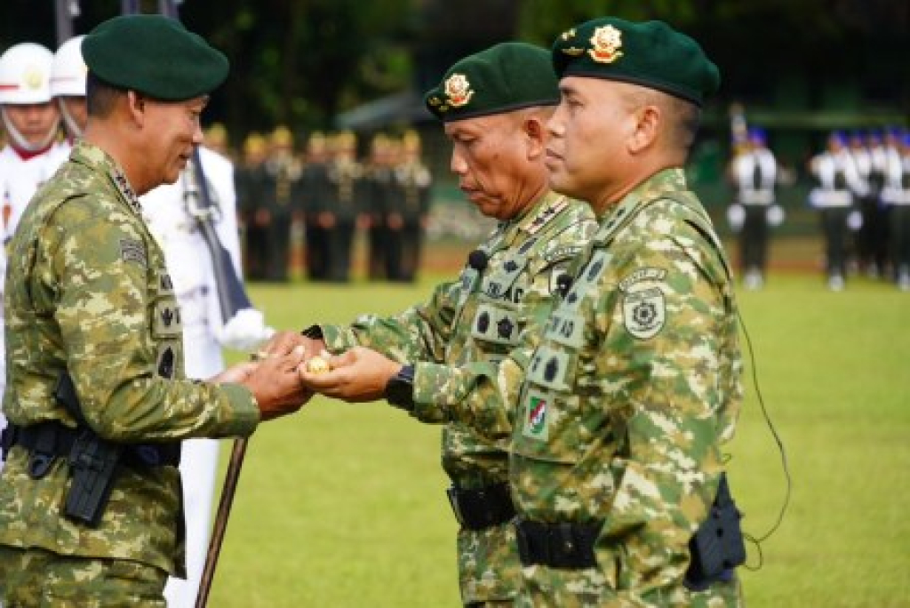 Sertijab Panglima Divisi Infanteri 2 Kostrad