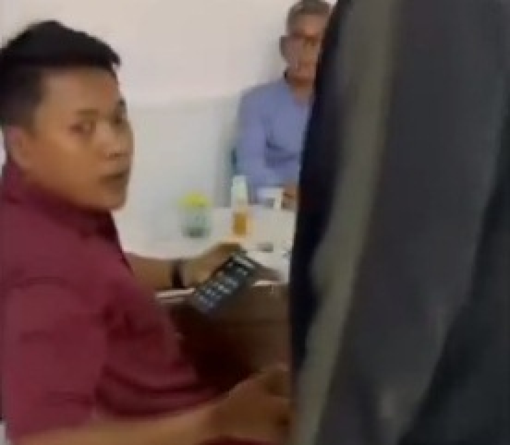 Pria berinisial TY saat kena OTT