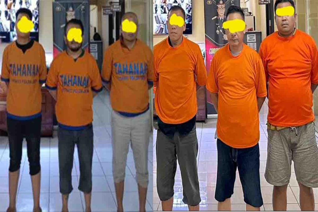 6 Terdakwa Debt Collector PT OPPU Raja Maligas