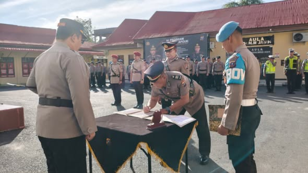 Sertijab di Polres Sibolga