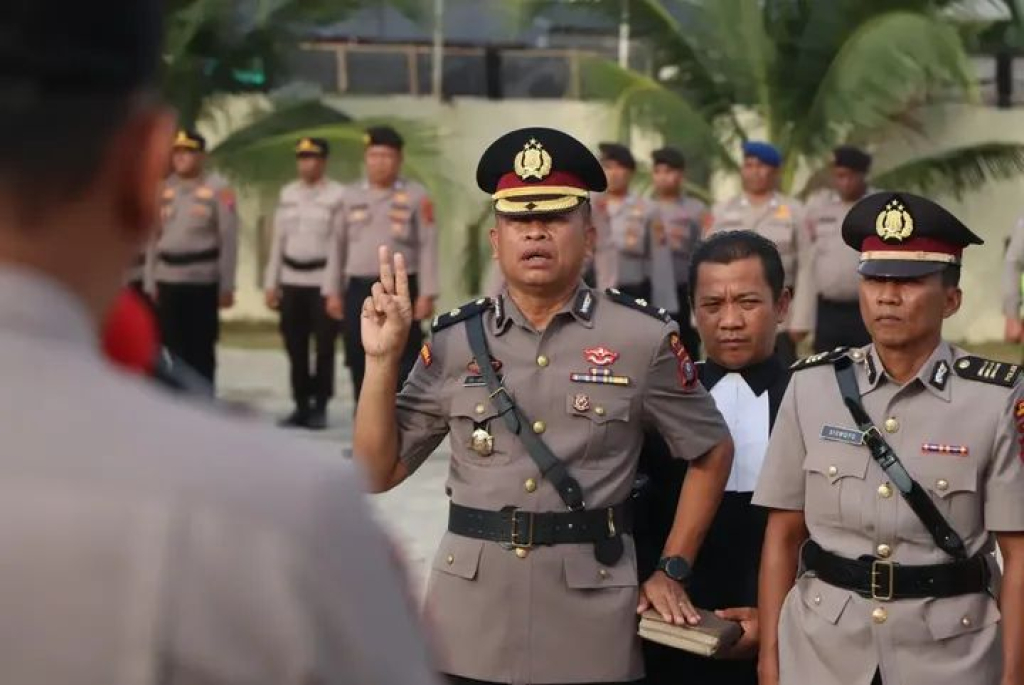 Sertijab di Polres Serdang Bedagai (Sergai).