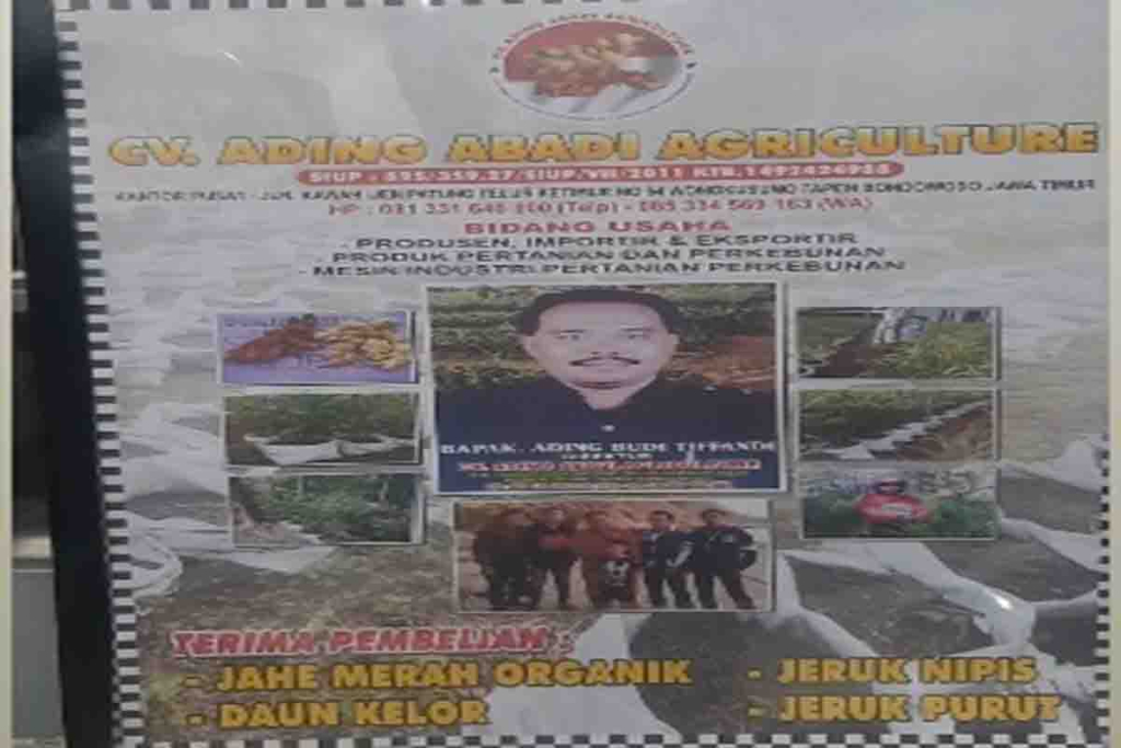 CV Ading Agriculture