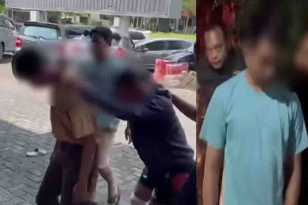 Gengster yang ditangkap Satreskrim Polres Jombang