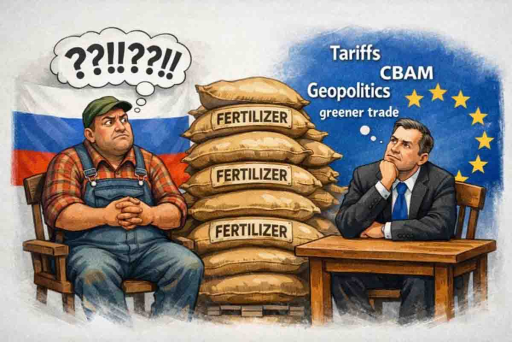 Impor pupuk Rusia