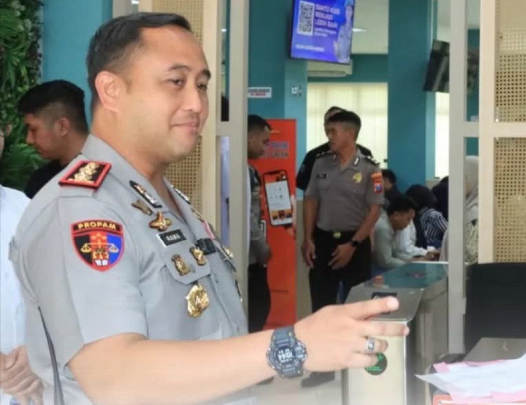 Kapolres Gresik, AKBP Ramadhan Nasution.