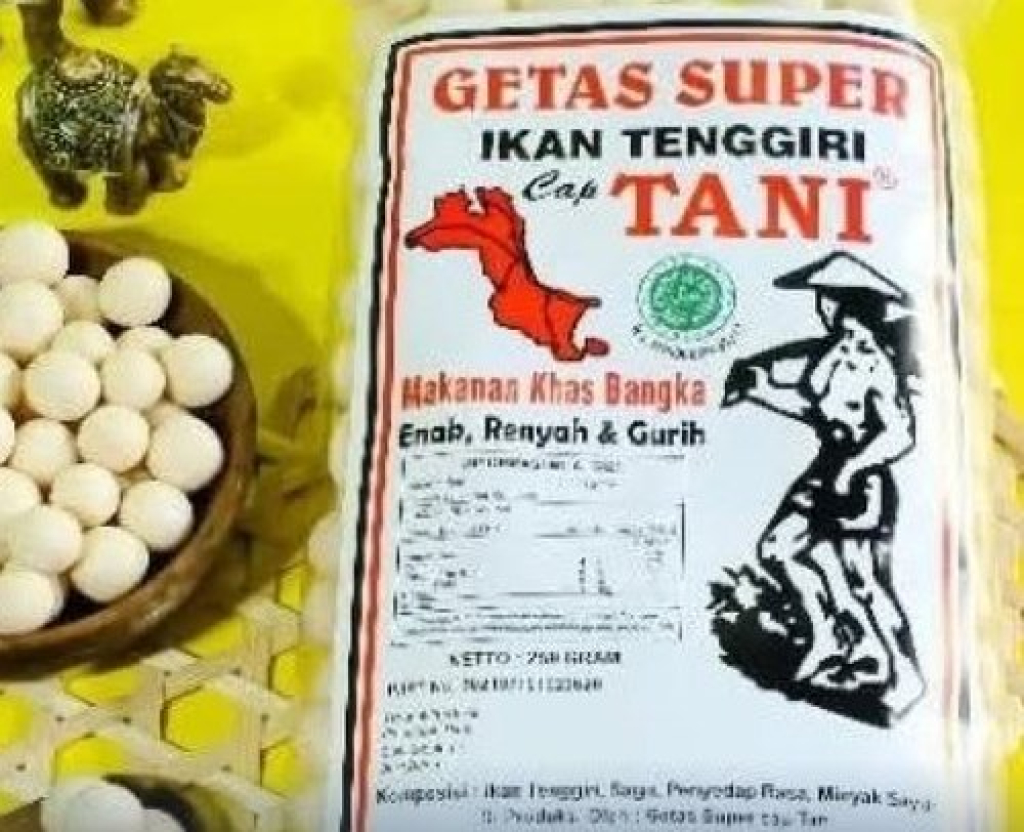 Krupuk getas CV Getas Super Cap Tani