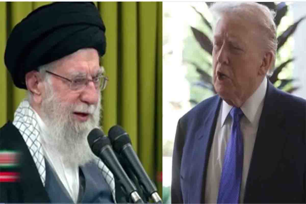 Ayatollah Ali Khamenei dan Donald Trump