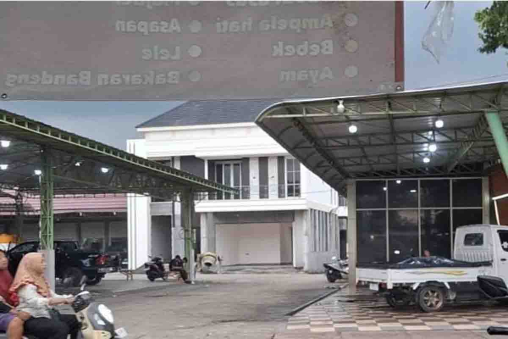 Lahan di Desa Sidojangkung yang disengketakan