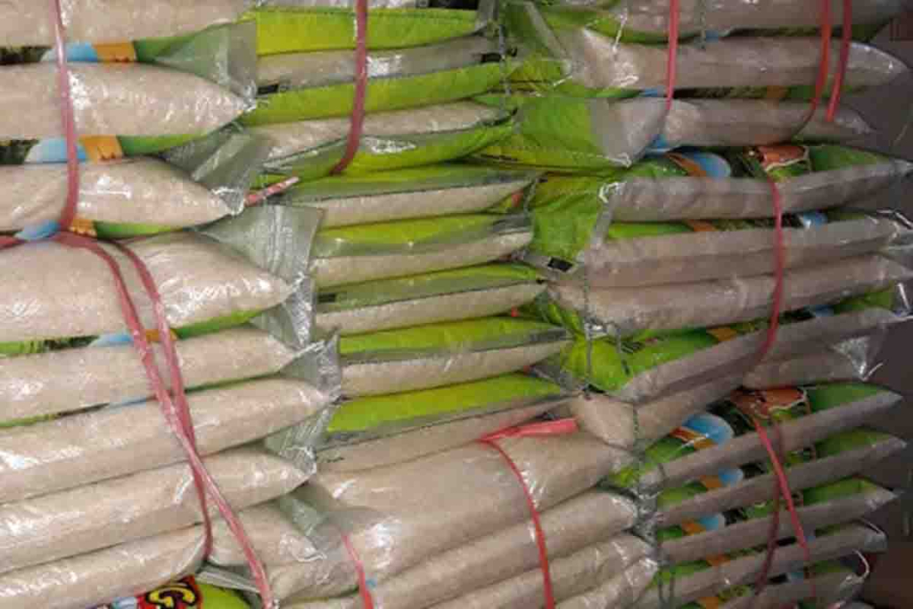 Beras yang dijual Toko Anjaya