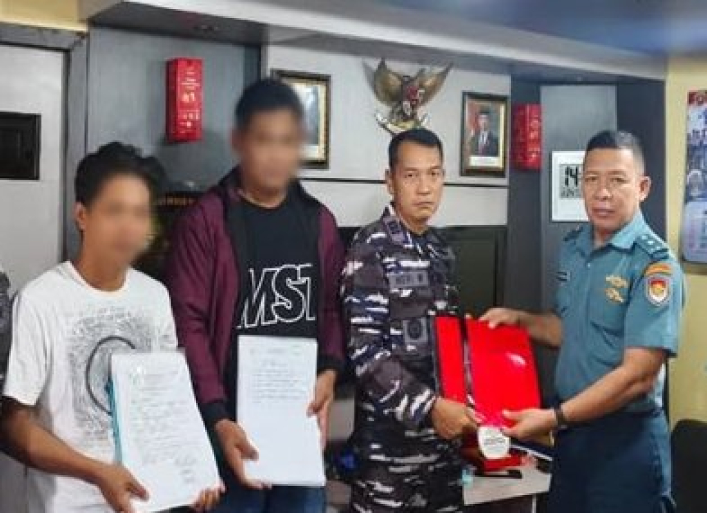 Serah terima BAP dan barang bukti bertempat di Loungeroom KAL Suluh Pari II.6-60