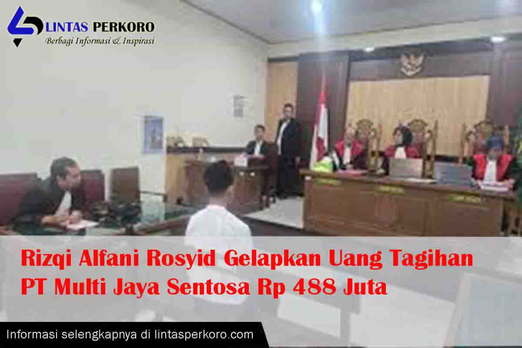 Sidang putusan Rizqi Alfani Rosyid