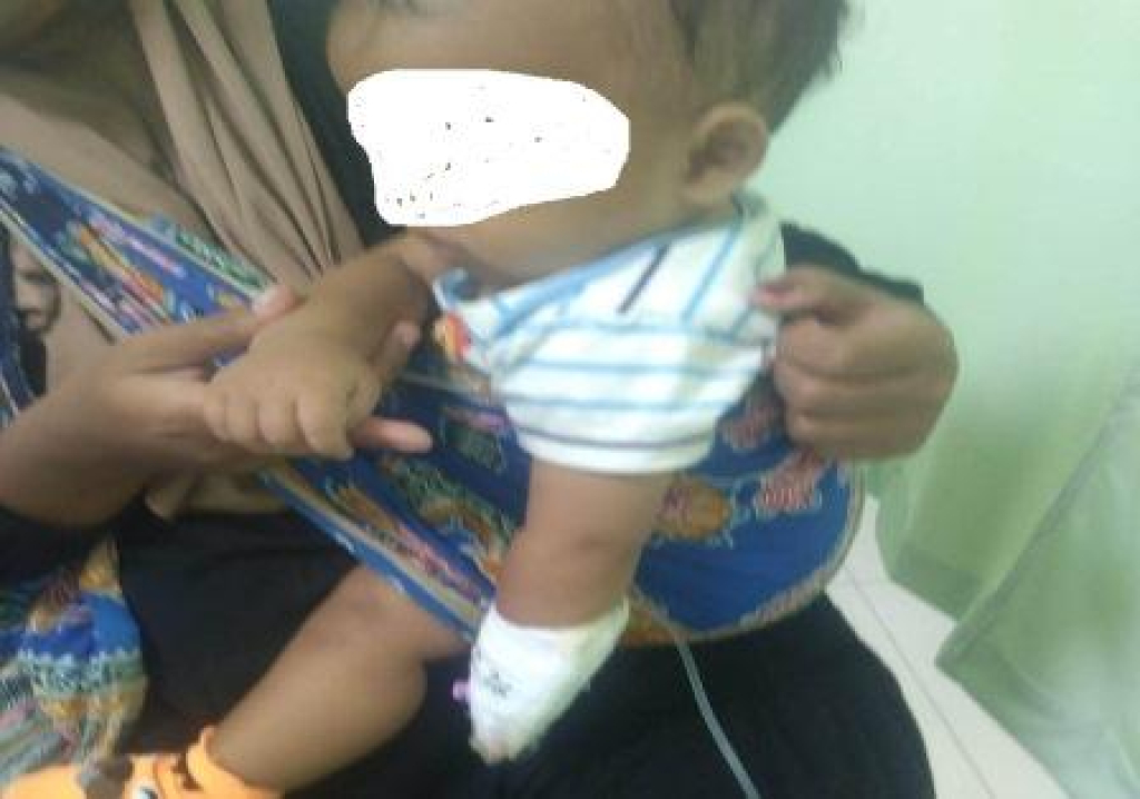 Seorang anak inisial AEA