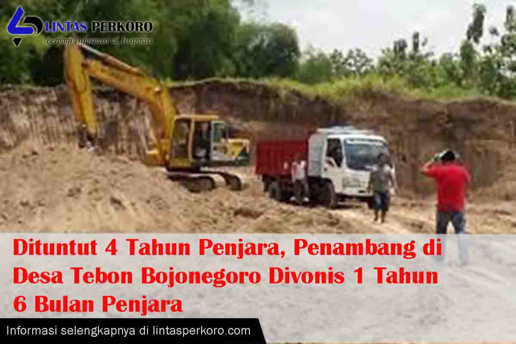 Tambang ilegal di Desa Tebon, Kecamatan Padangan, Kabupaten Bojonegoro