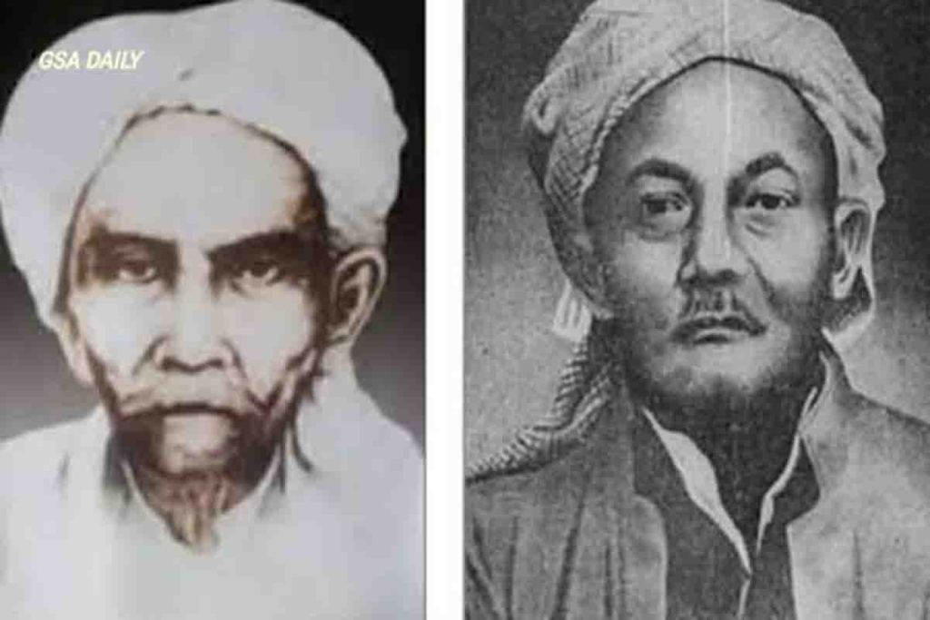 KH Syaikhona Kholil dan KH Hasyim Asyari