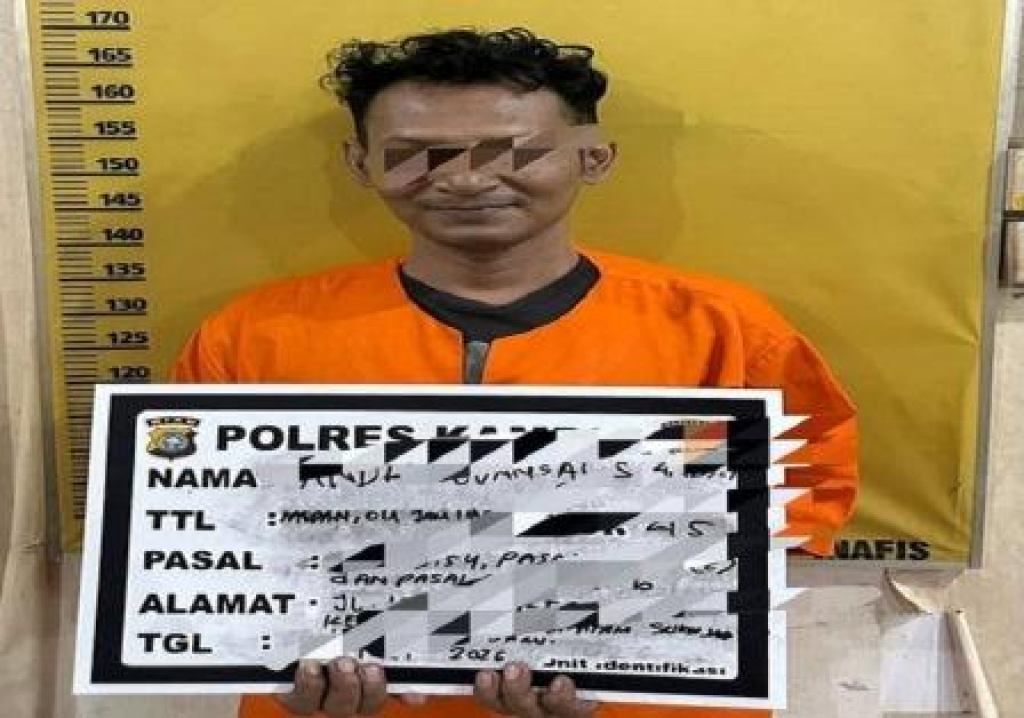 Pria berinisial AN
