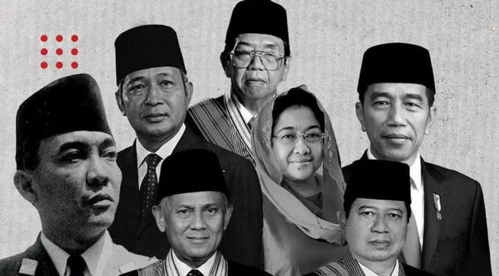 Presiden Indonesia dari masa ke masa