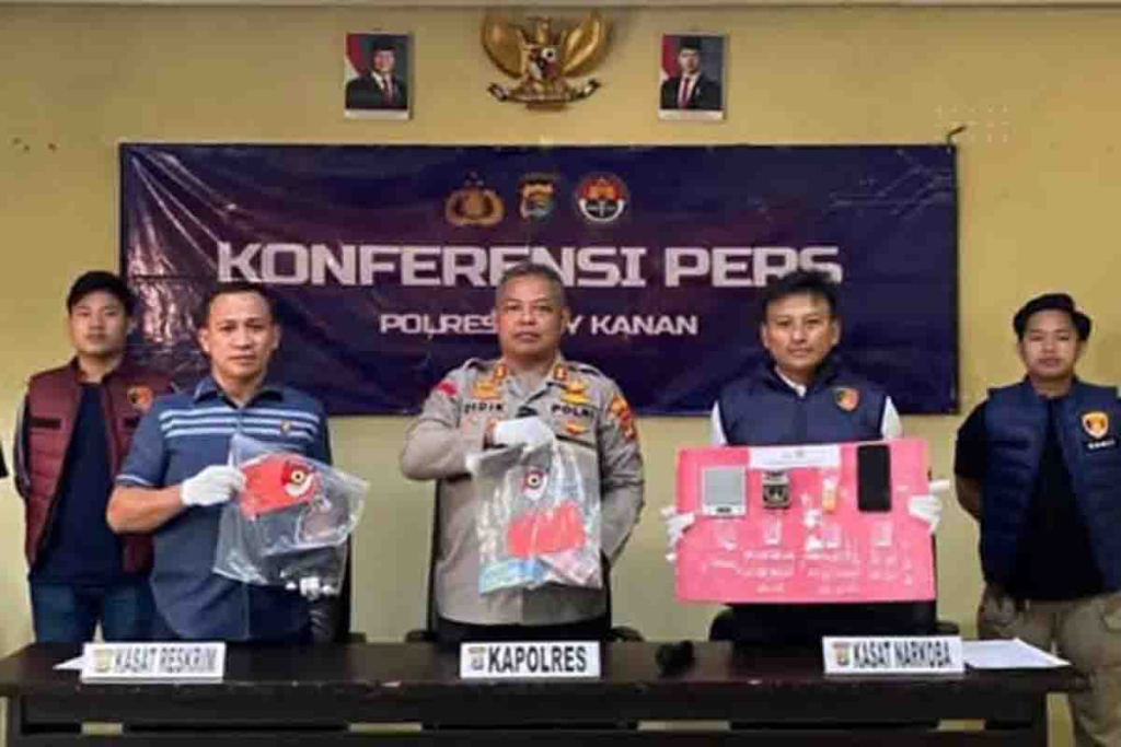 Konpers oleh Kapolres Way Kanan