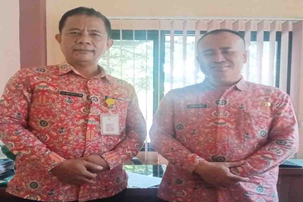 Yulius Bakhtiar saat hendak dilantik jadi Camat Mojosari