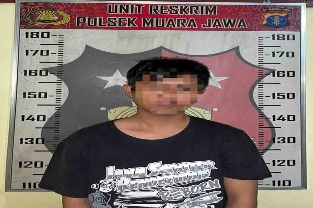 Pelaku inisial MINR.