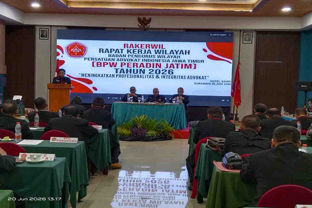 Suasana Rakerwil BPW PERADIN Jawa Timur