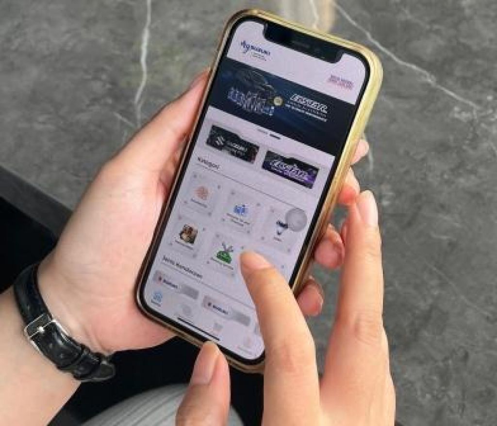 Aplikasi MySuzuki di Smartphone