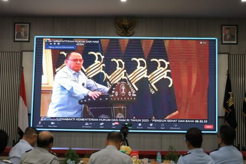 Pembekalan Calon Purna Bakti Kemenkumham RI Tahun 2023
