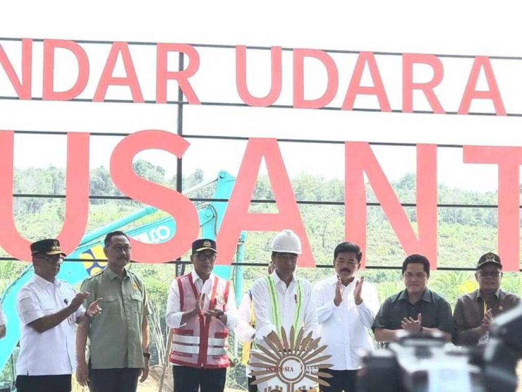 Ground breaking VVIP Bandara di IKN