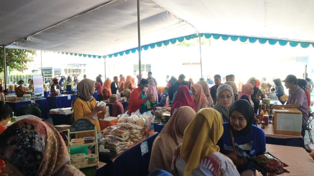 Bazar produk kelautan di Dinas Kelautan dan Perikanan Jatim