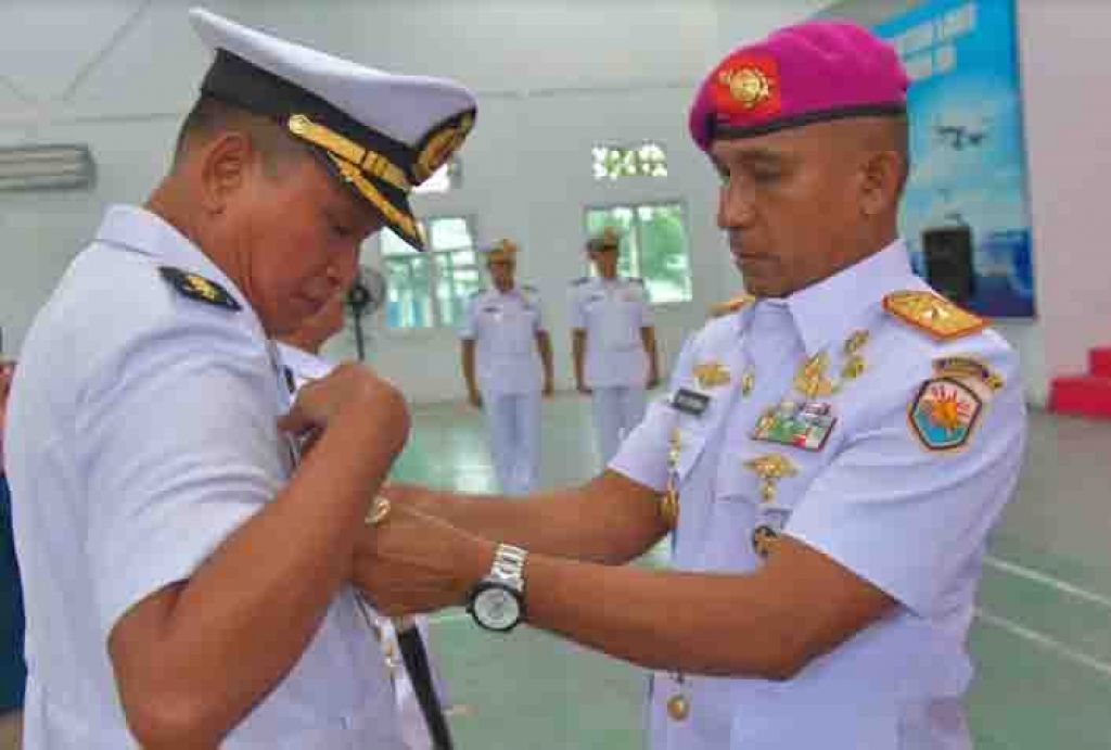 Serah Terima Jabatan Asisten Personel Danlantamal IX