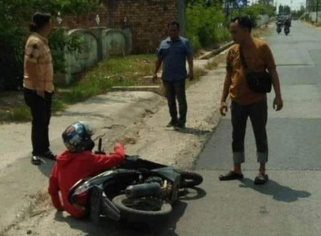 Lokasi yang dijadikan Taufik sebagai tempat dirinya dibegal