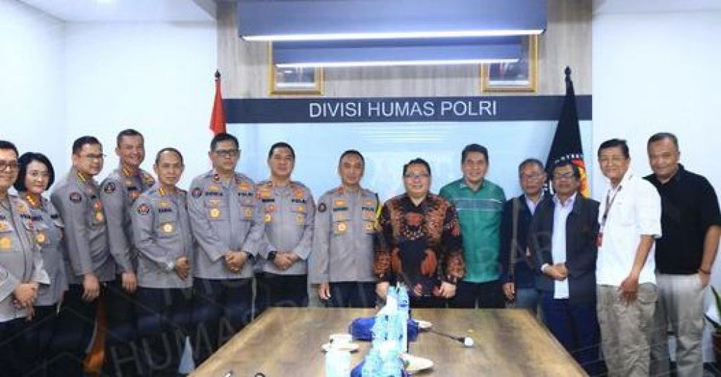 Irjen. Pol. Sandi Nugroho menerima audiensi Serikat Media Siber Indonesia